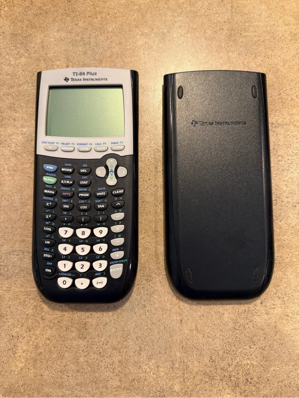 Texas Instruments TI-84 Plus Graphing Calculator with Case - Tested - Picture 3 of 7